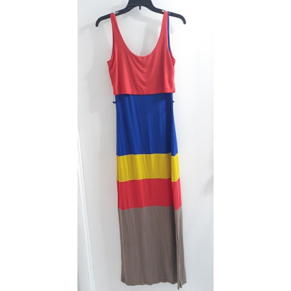 💥 5 for $25 color block maxi dress - Picture 2 of 4